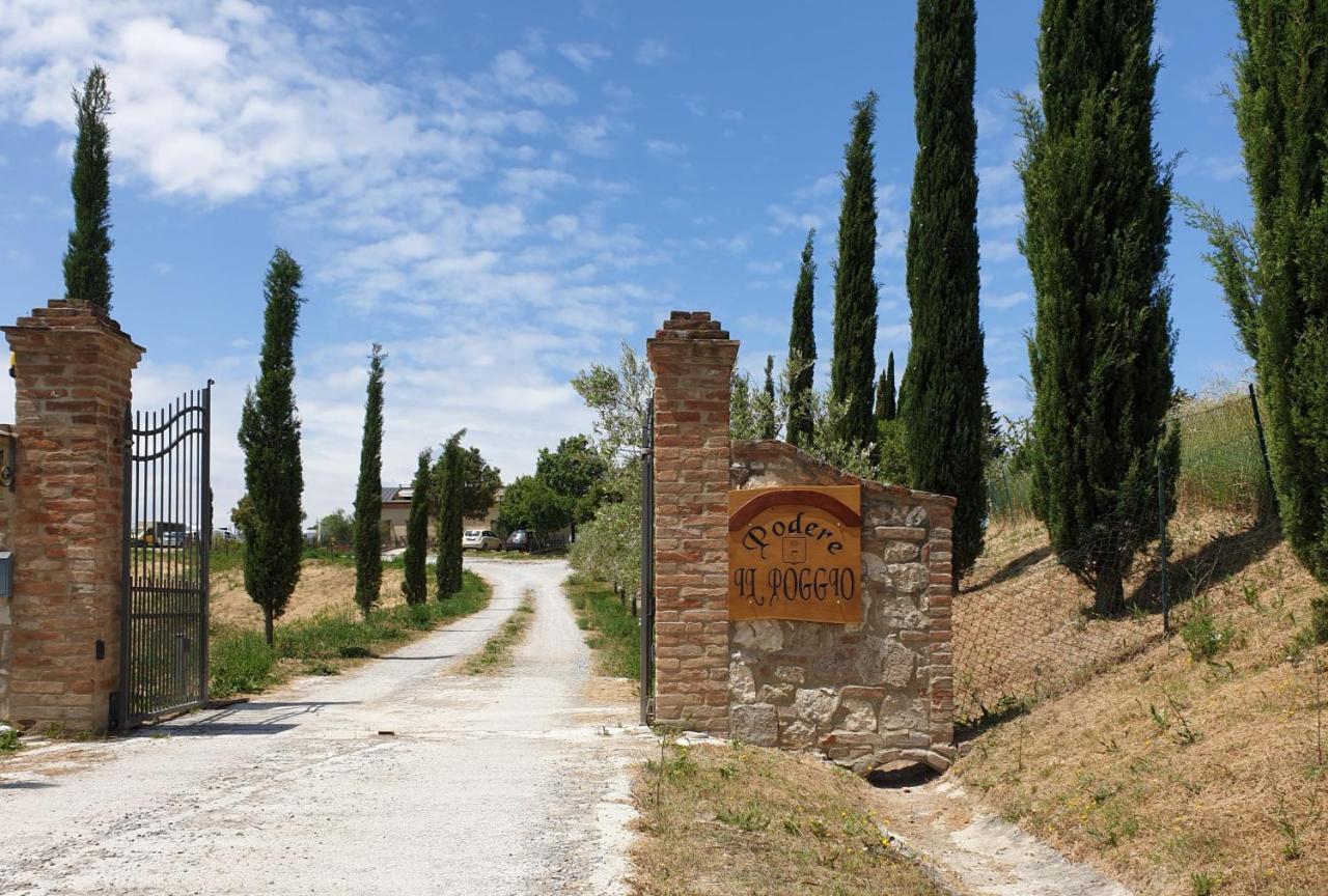 Podere Il Poggio Asciano Exterior photo